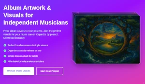MusicStock.art - Visual Content for Musicians